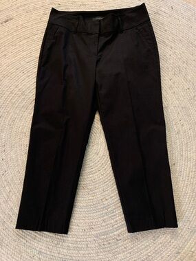 Ann Taylor Black Dress Pants - Tailored Cropped Style